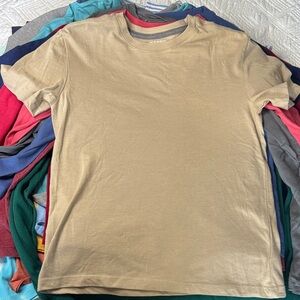 $7 PILE Old Navy Tan Short Sleeve Tee